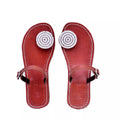 Masai Leather Beaded Sandals