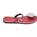 Masai Leather Beaded Sandals